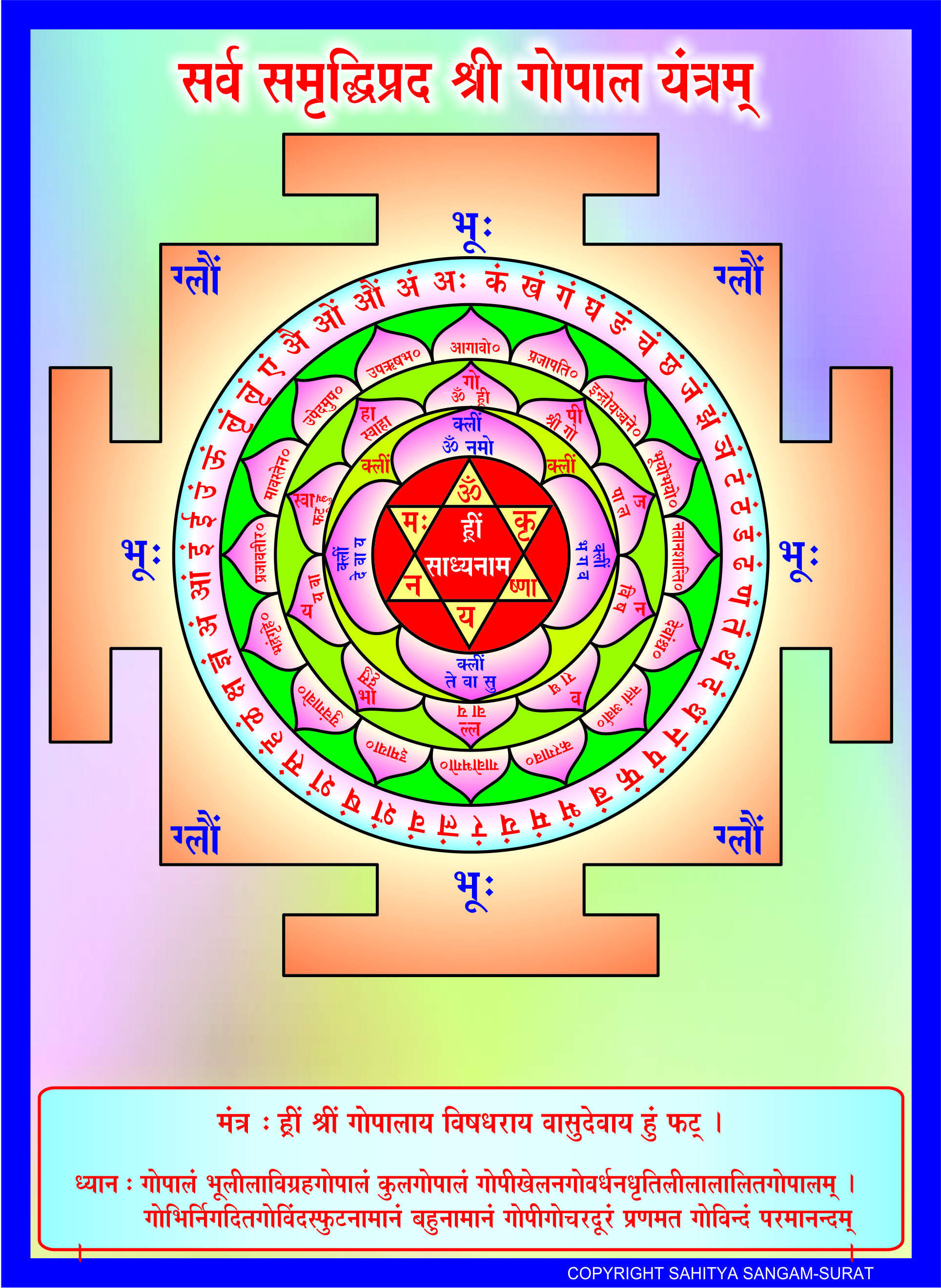 Sarva Samruddhi Shri Gopal Yantram